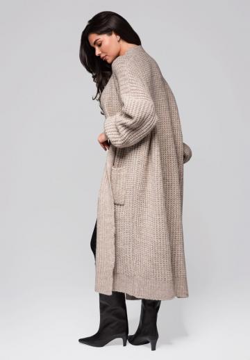 Длинный кардиган