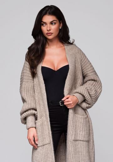 Длинный кардиган