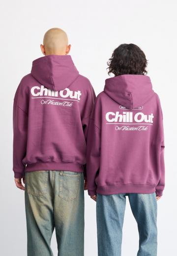 Пуловер с капюшоном