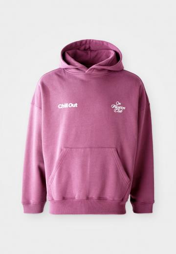 Пуловер с капюшоном