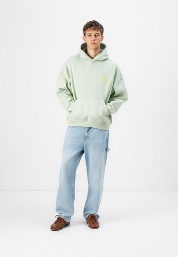 Пуловер с капюшоном