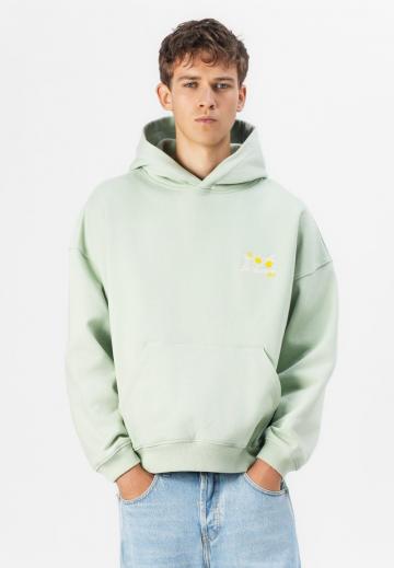 Пуловер с капюшоном