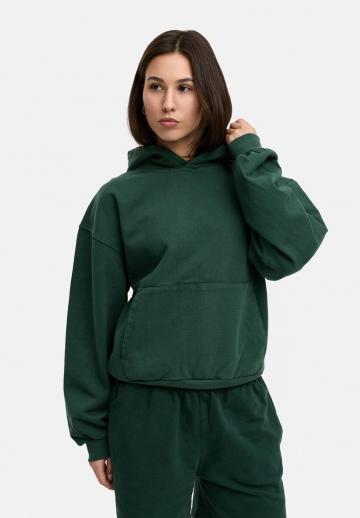 Пуловер с капюшоном