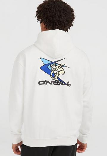 Пуловер с капюшоном