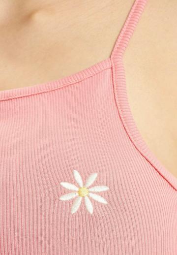 Топ на бретельках