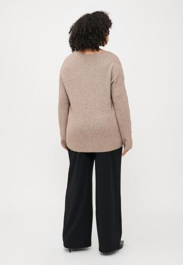 Длинный пуловер