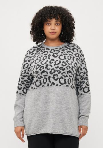 Длинный пуловер