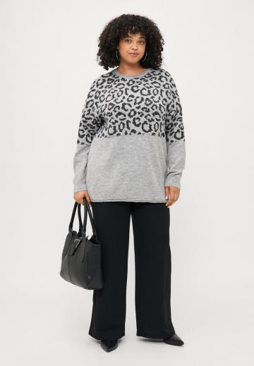 Длинный пуловер