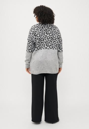 Длинный пуловер