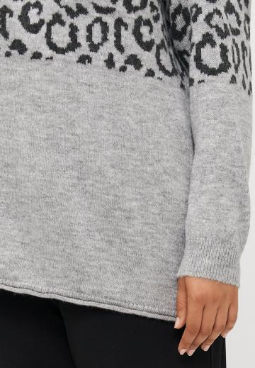 Длинный пуловер