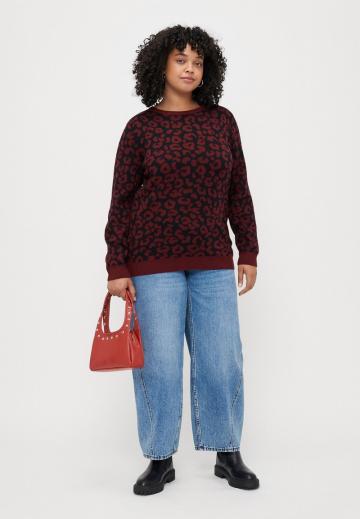 Длинный пуловер