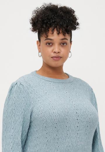 Длинный пуловер