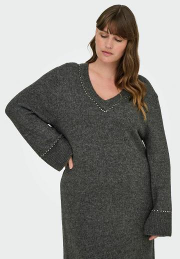 Вязаное платье