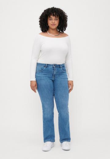 Клешеные джинсы