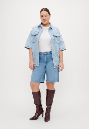 Джинсовая блузка