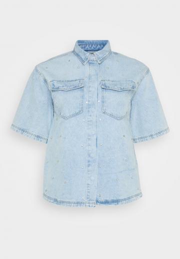 Джинсовая блузка