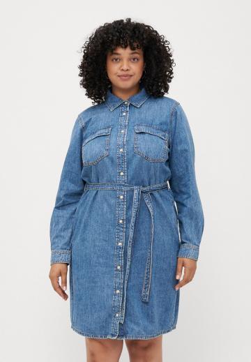 Джинсовое платье