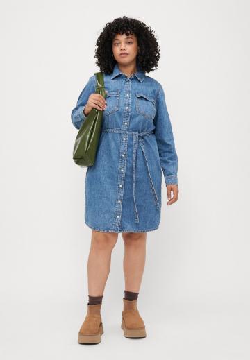 Джинсовое платье