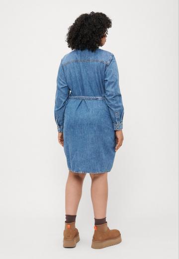 Джинсовое платье