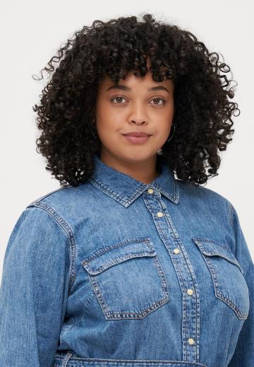 Джинсовое платье