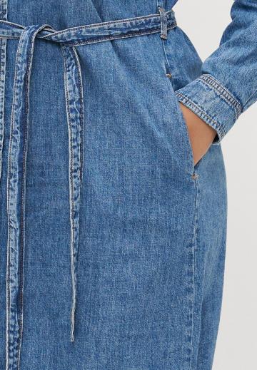 Джинсовое платье