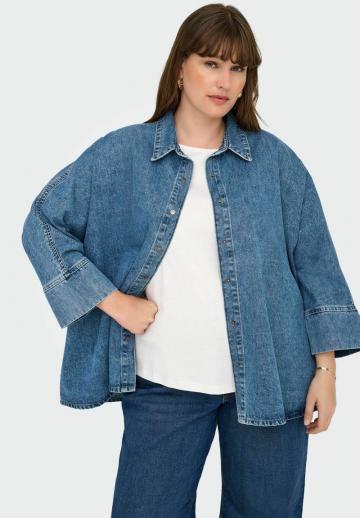 Джинсовая блузка