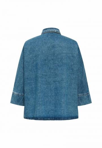 Джинсовая блузка