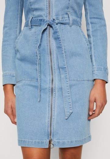 Джинсовое платье