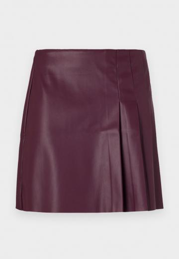 Кожаная юбка