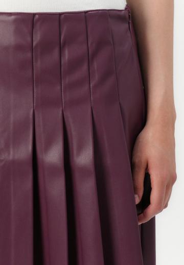 Кожаная юбка