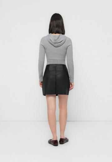 Кожаная юбка