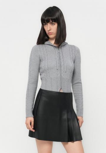 Кожаная юбка
