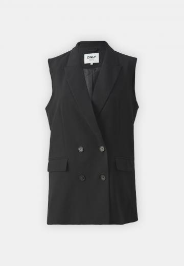 Длинный жилет