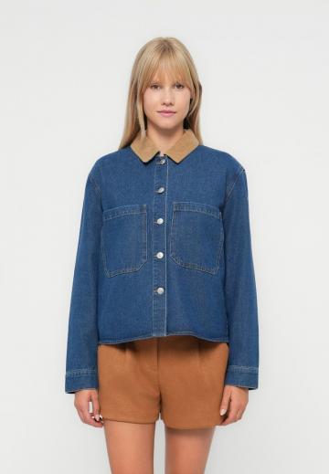 Джинсовая блузка