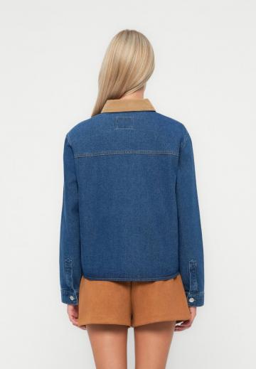 Джинсовая блузка