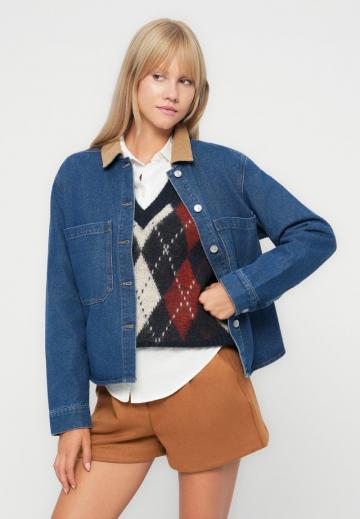 Джинсовая блузка