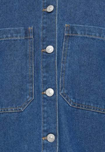 Джинсовая блузка