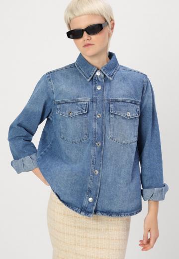 Джинсовая блузка