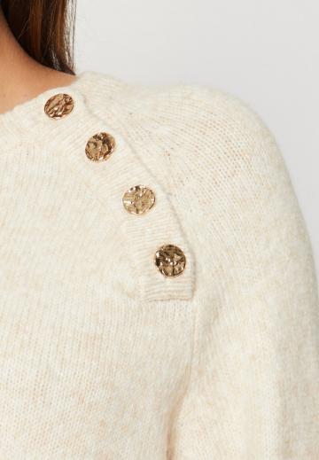 Длинный пуловер