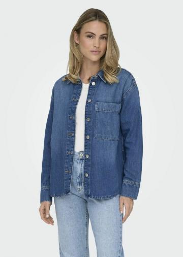 Джинсовая блузка