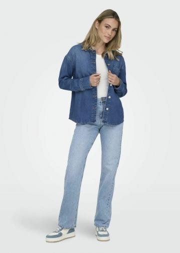 Джинсовая блузка