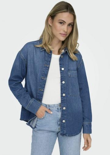 Джинсовая блузка