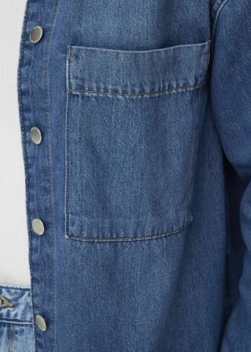 Джинсовая блузка