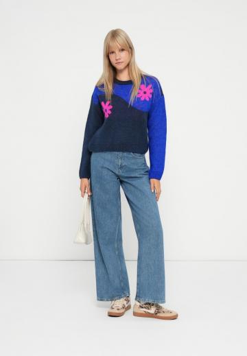 Длинный пуловер