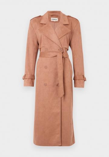 Пальто из искусственной кожи