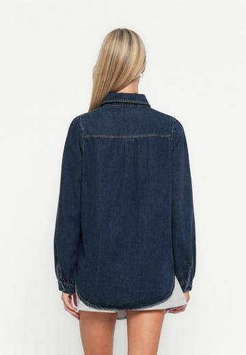 Джинсовая блузка