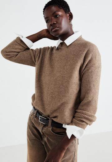 Длинный пуловер