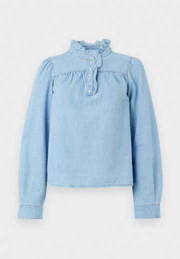 Джинсовая блузка