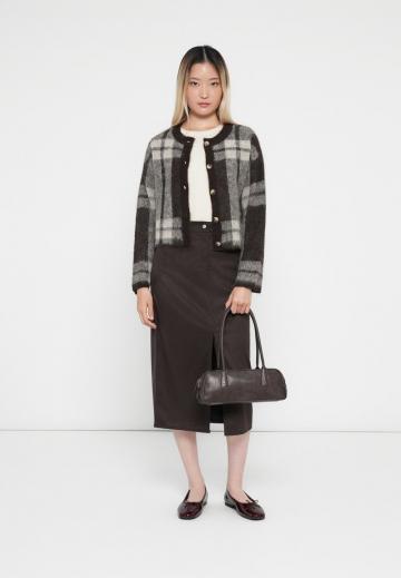 Кожаная юбка