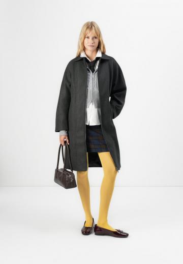 Шерстяное пальто